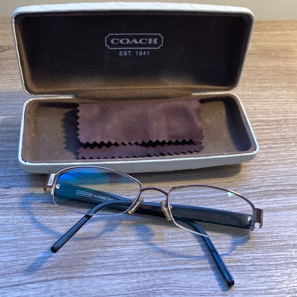 Coach glasses Susanna copper brown tan eyeglasses